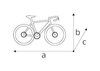 а = макс 200см   a + b + c = максимум 300 см   вес макс 31,5 кг   Если ваш груз (включая упаковку) имеет максимальную ширину 200 см, а сумма всех сторон (a + b + c) - не более 300 см и весит не более 31,5 кг, вы можете быстро заказать курьера за 160 злотых брутто   Заказать курьера DHL   Велосипед должен быть упакован в картонную коробку